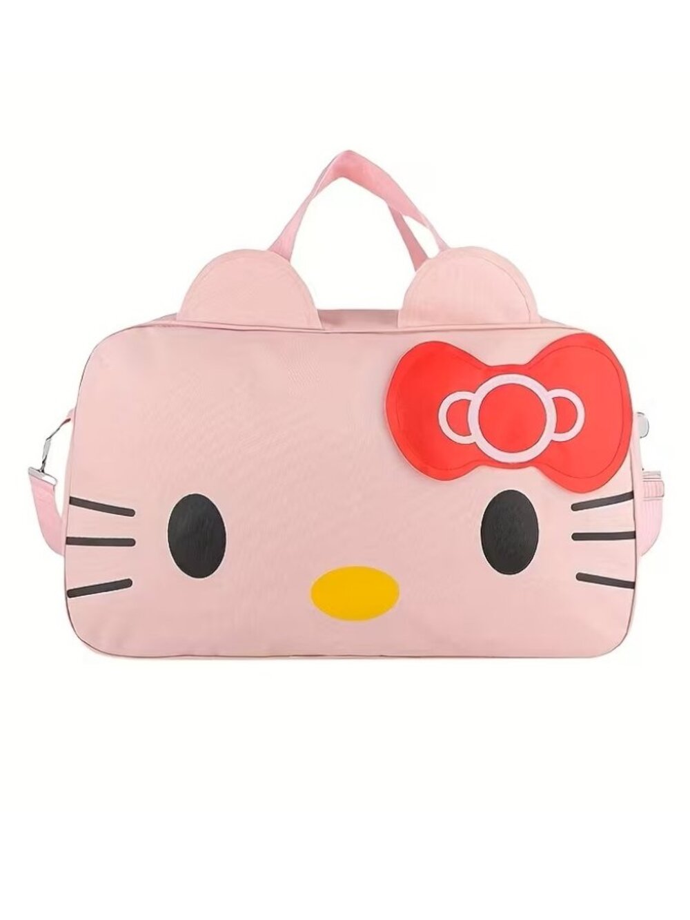 HELLO KITTY Extra Large Duffle Tote Bag Pink - NEW NWOT
